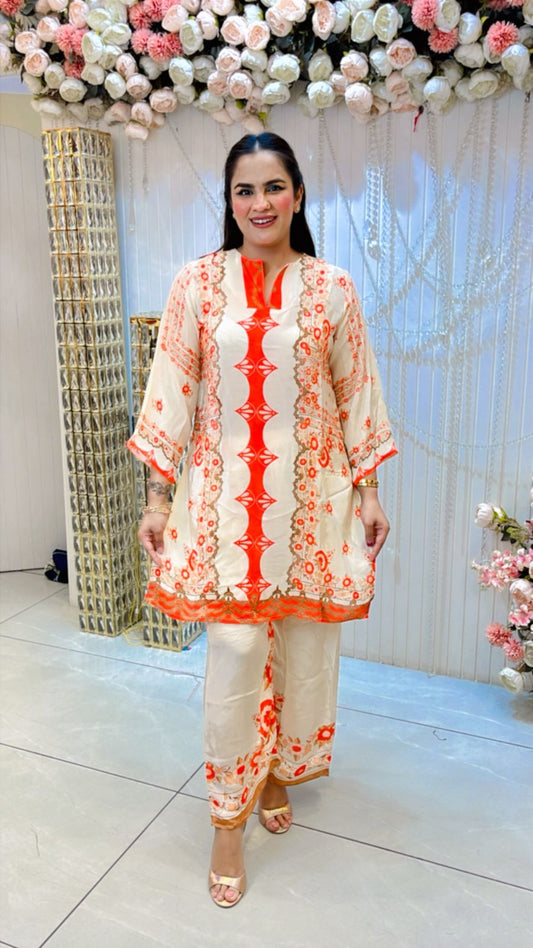 Beautiful Floral Print Co-Ord Set PC1215