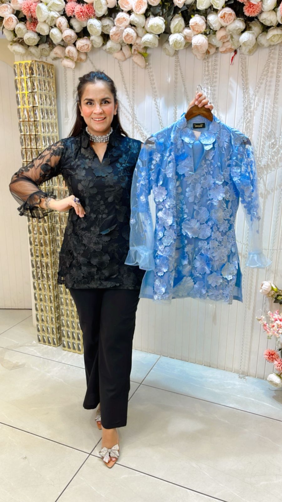 Beautiful Floral Top PC1127