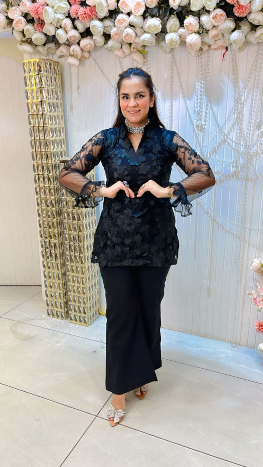 Beautiful Floral Top PC1127