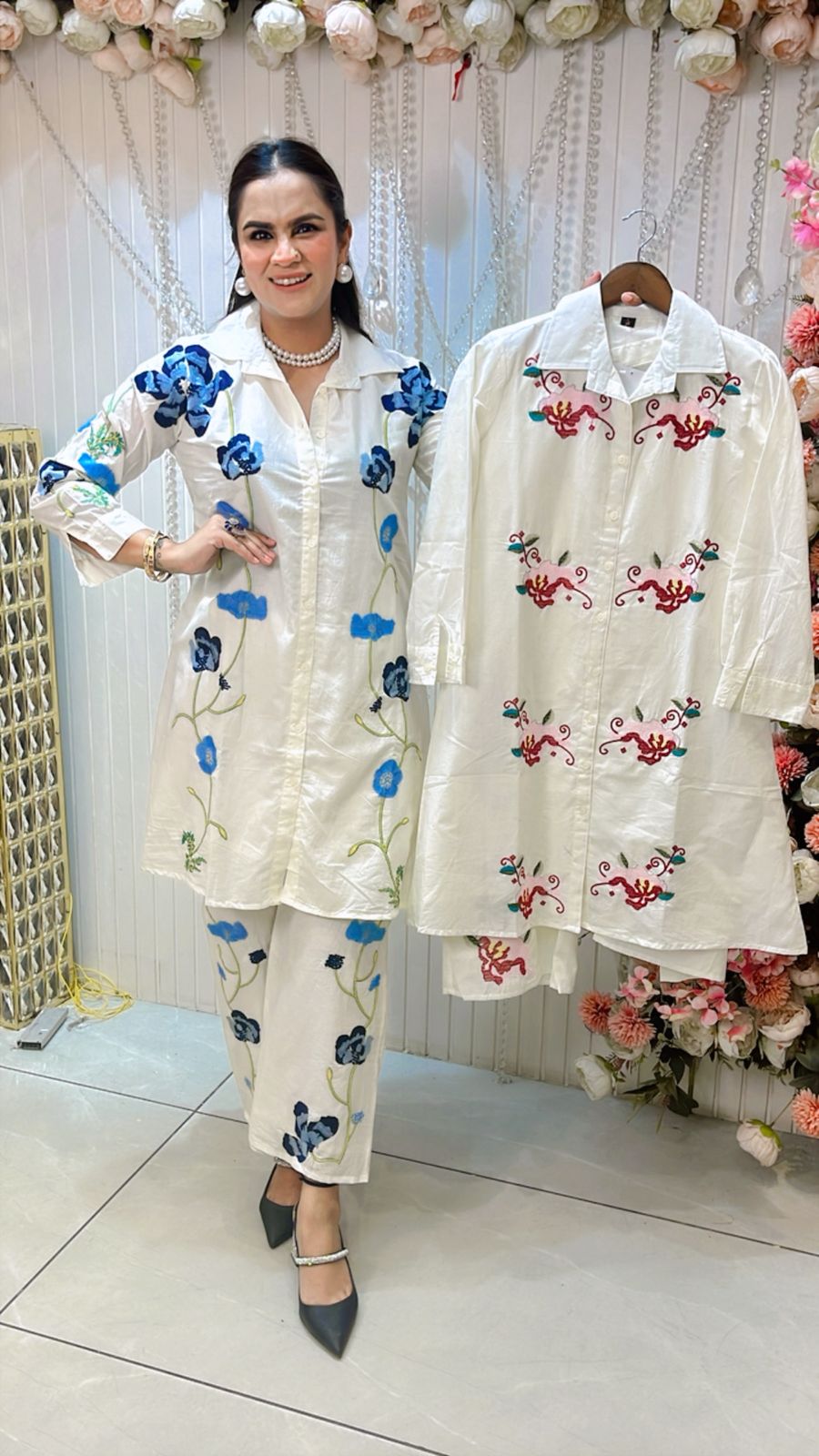 Beautiful Flower Print Co-Ord Set PC1299