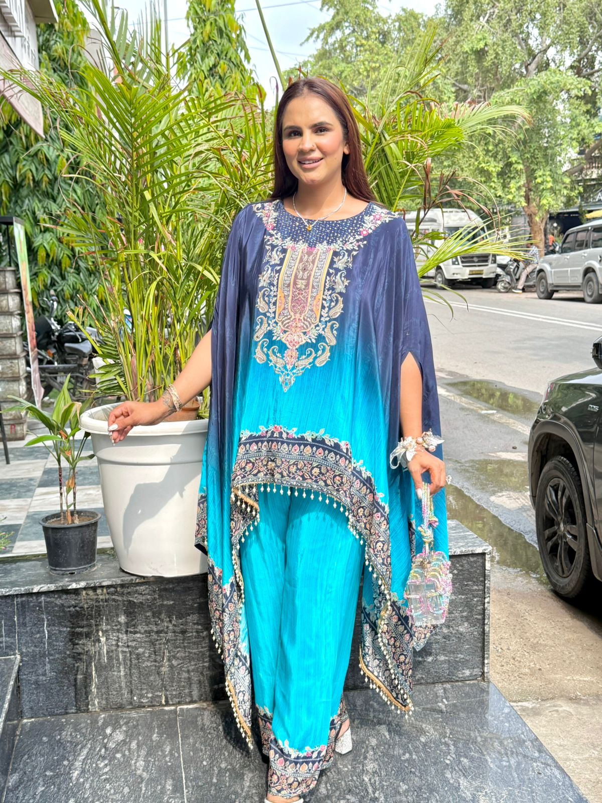 Beautiful Kaftani Co-Ord Set PC1454