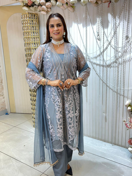 Beautiful Partywear Heavy Suit PC1446