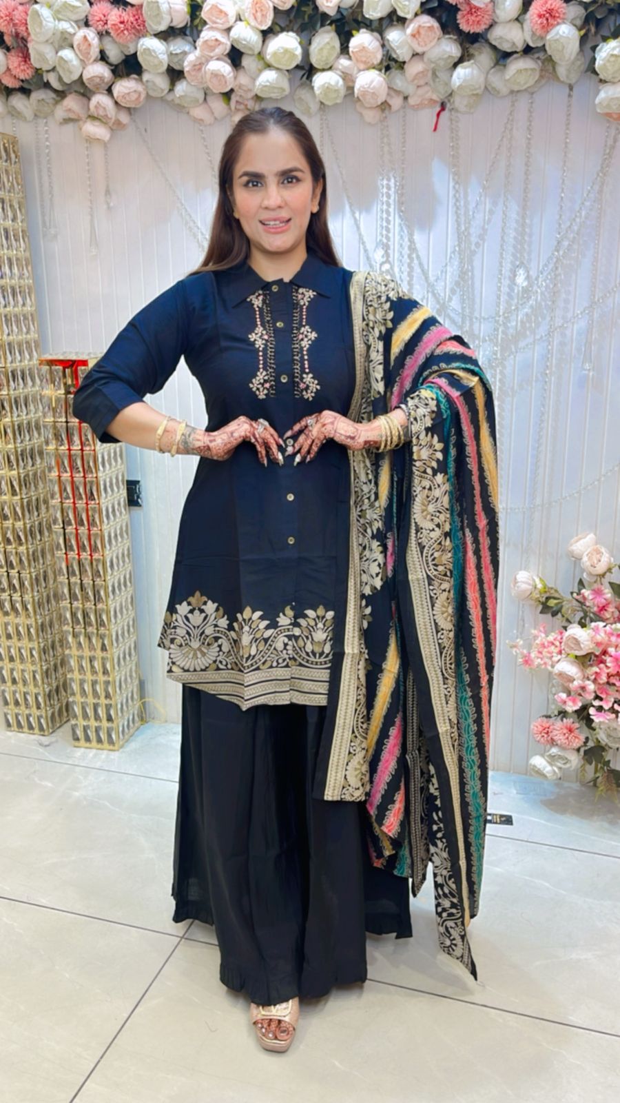 Beautiful Partywear Suit With Nice Dupatta PC1388