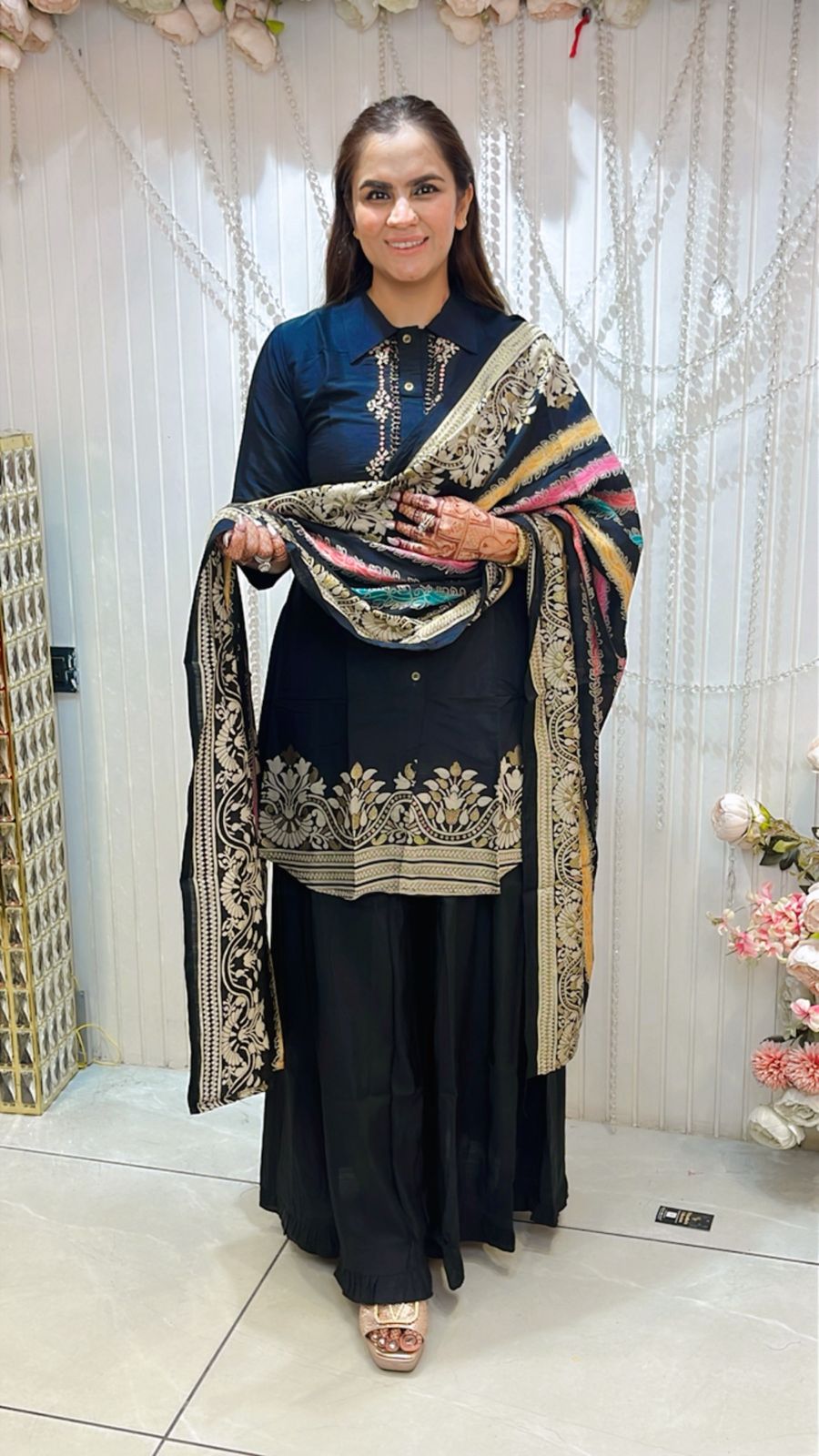 Beautiful Partywear Suit With Nice Dupatta PC1388