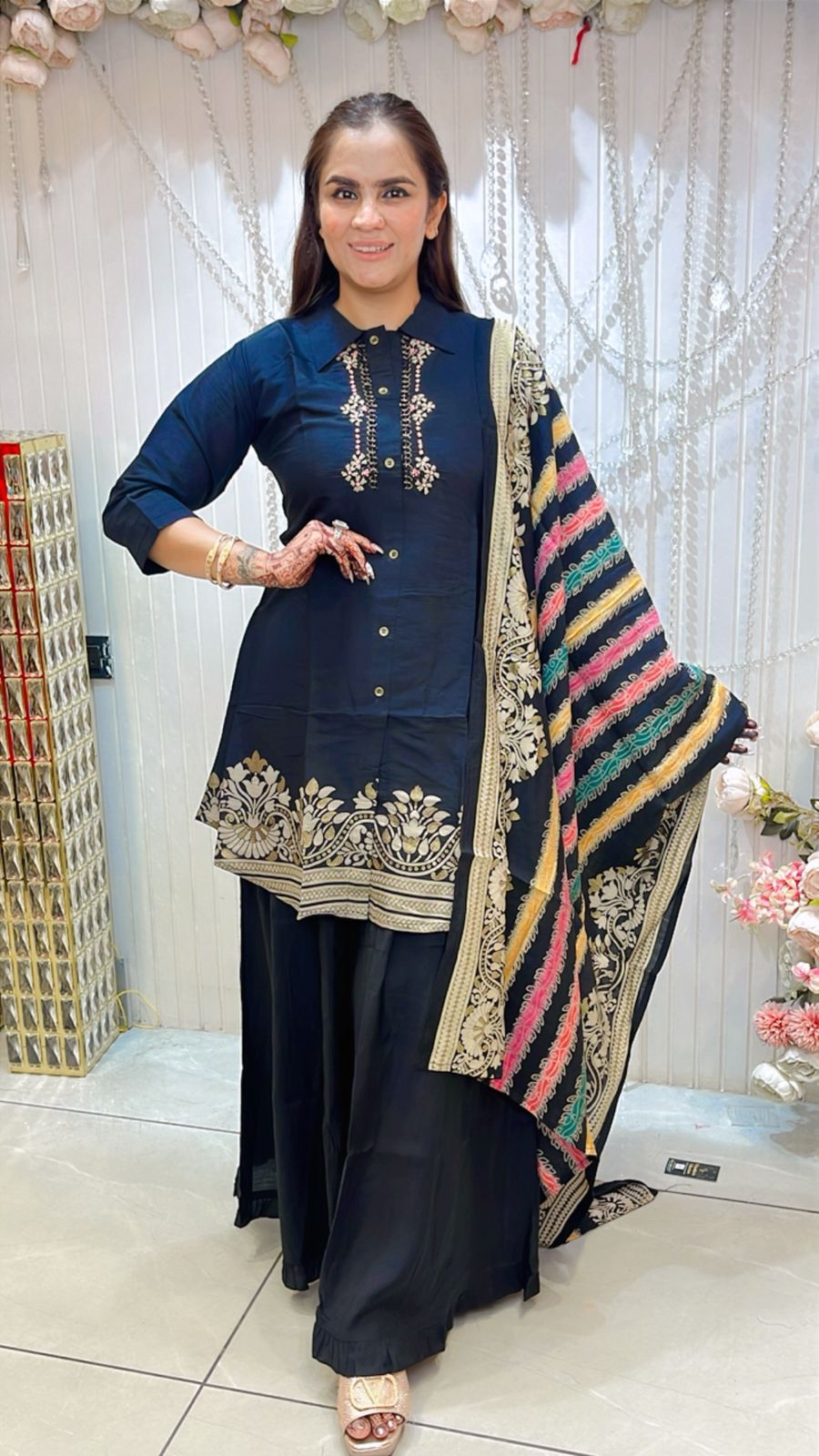 Beautiful Partywear Suit With Nice Dupatta PC1388