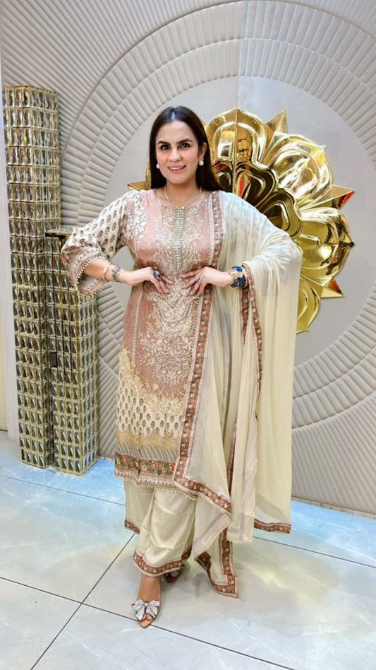 Beautiful Pattern Print Suit PC1537