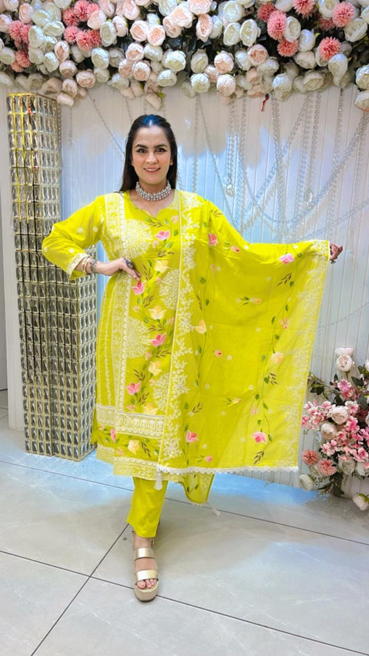 Beautiful Print Suit PC1314