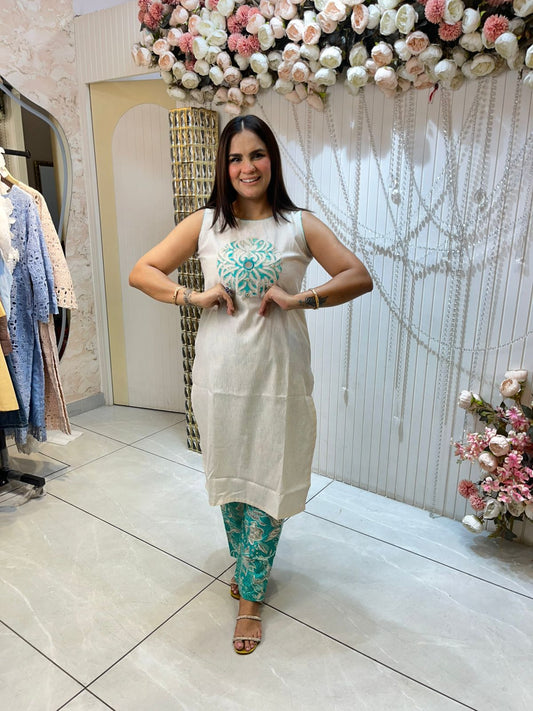 Beautiful Sleeveless Co-Ord Set PC1104