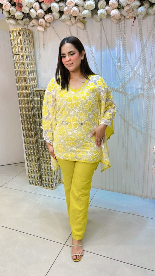 Beautiful Umbrella Sleeves Co-Ord Set PC1106