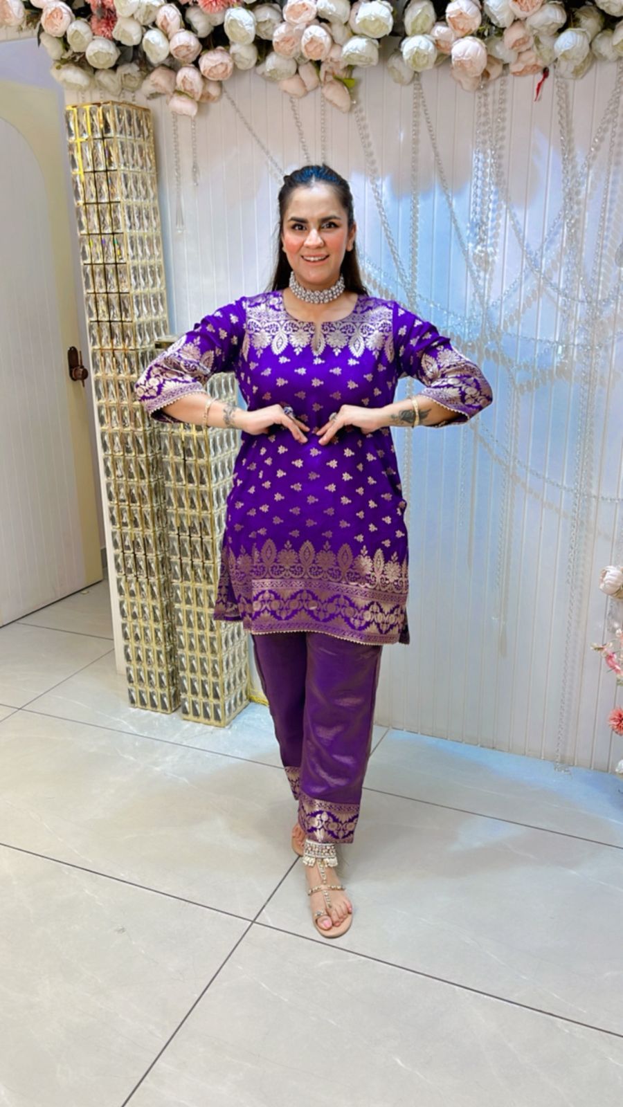 Beautiful Designer Co-Ord Set PC1119