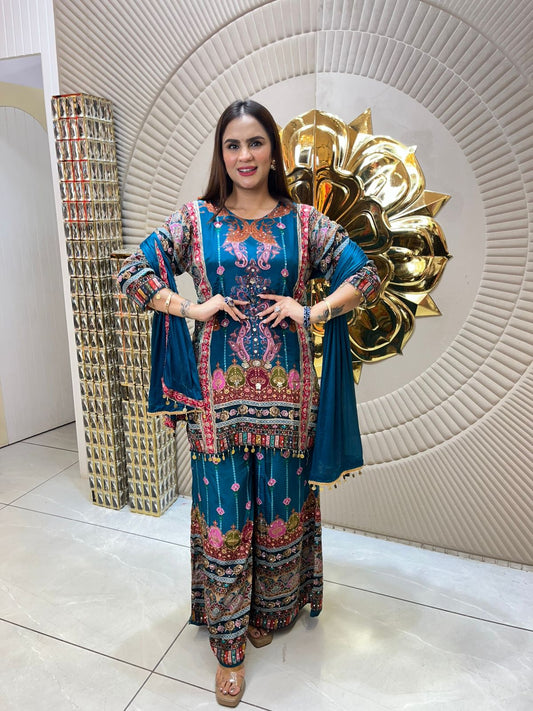 Beautiful & Elegant Digital Printed Suit PC1557