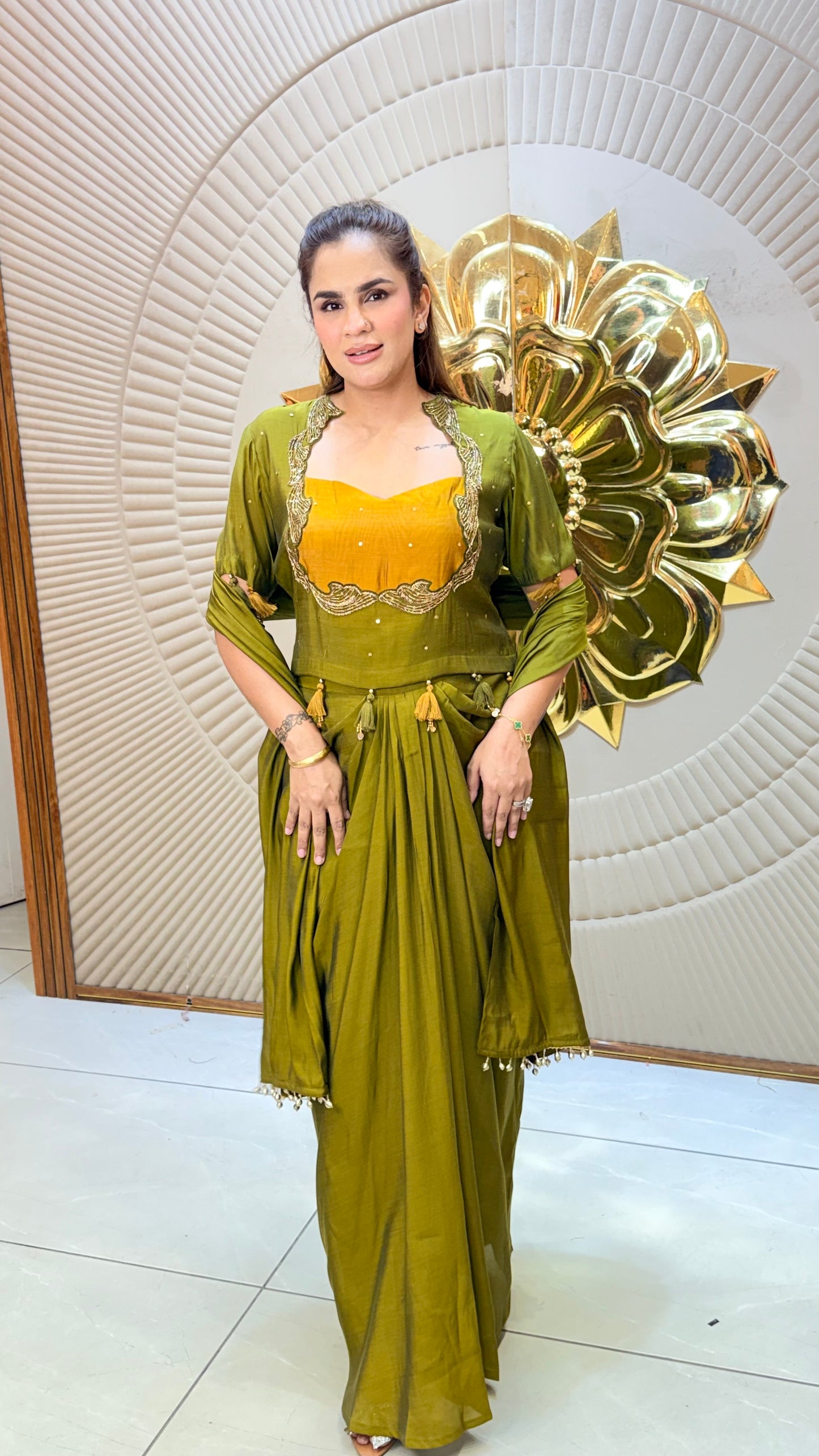 Beautiful Indo Western PC3428