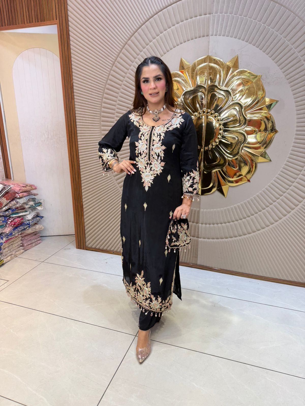 Beutiful elegenat partywear cordset pc2994