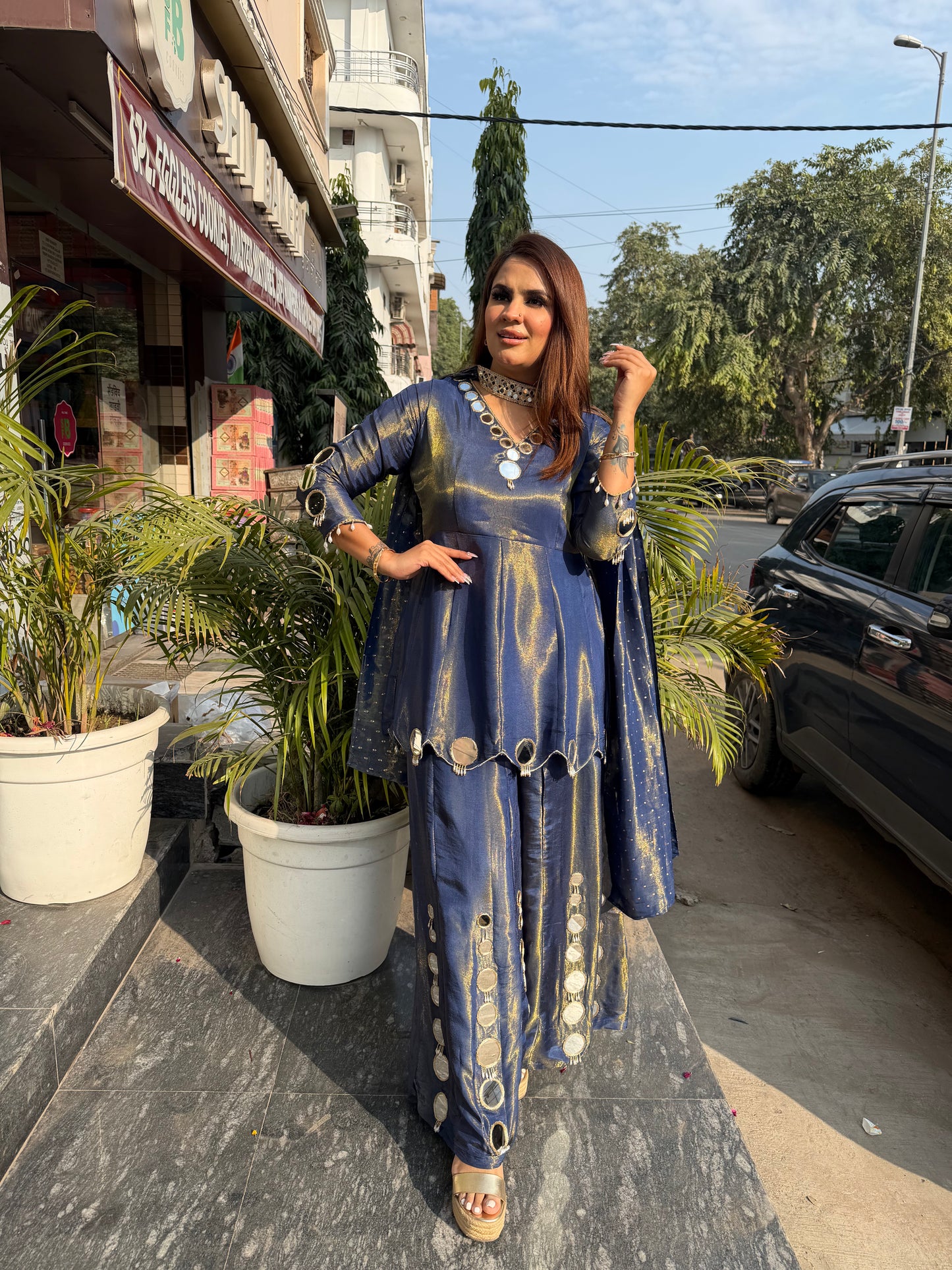 Beautiful elegent party wear suit pc2603