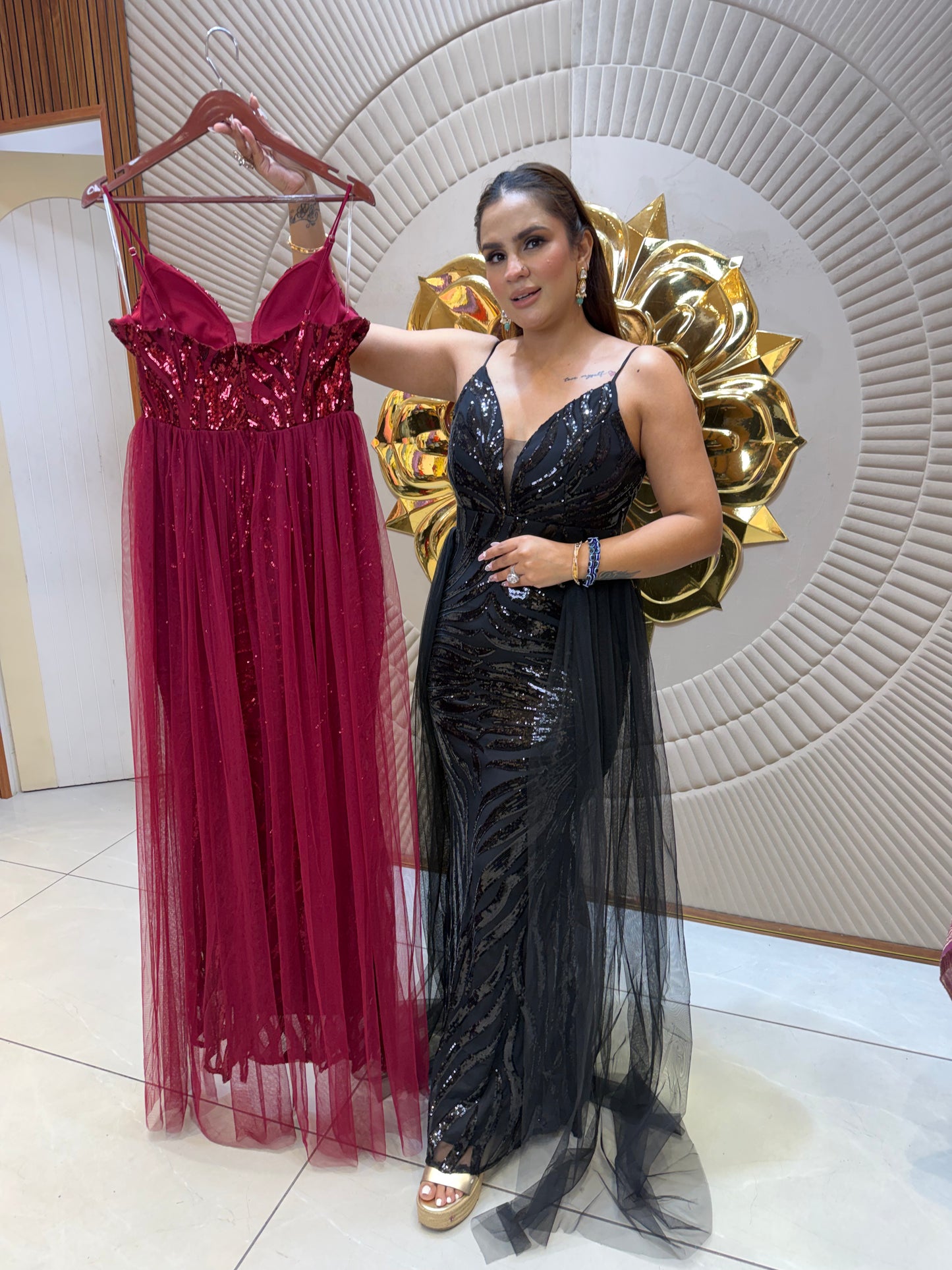 Beautiful elegent party wear dress pc2612