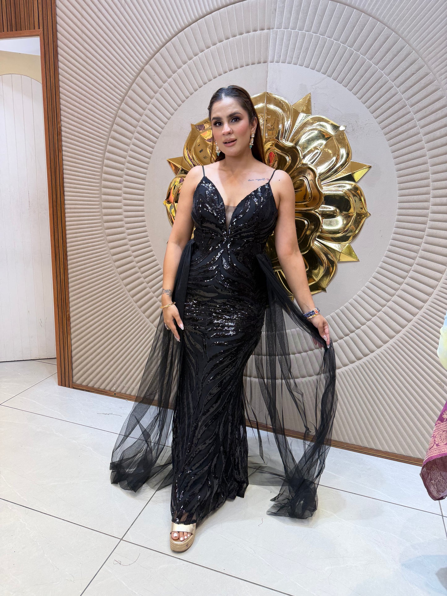 Beautiful elegent party wear dress pc2612