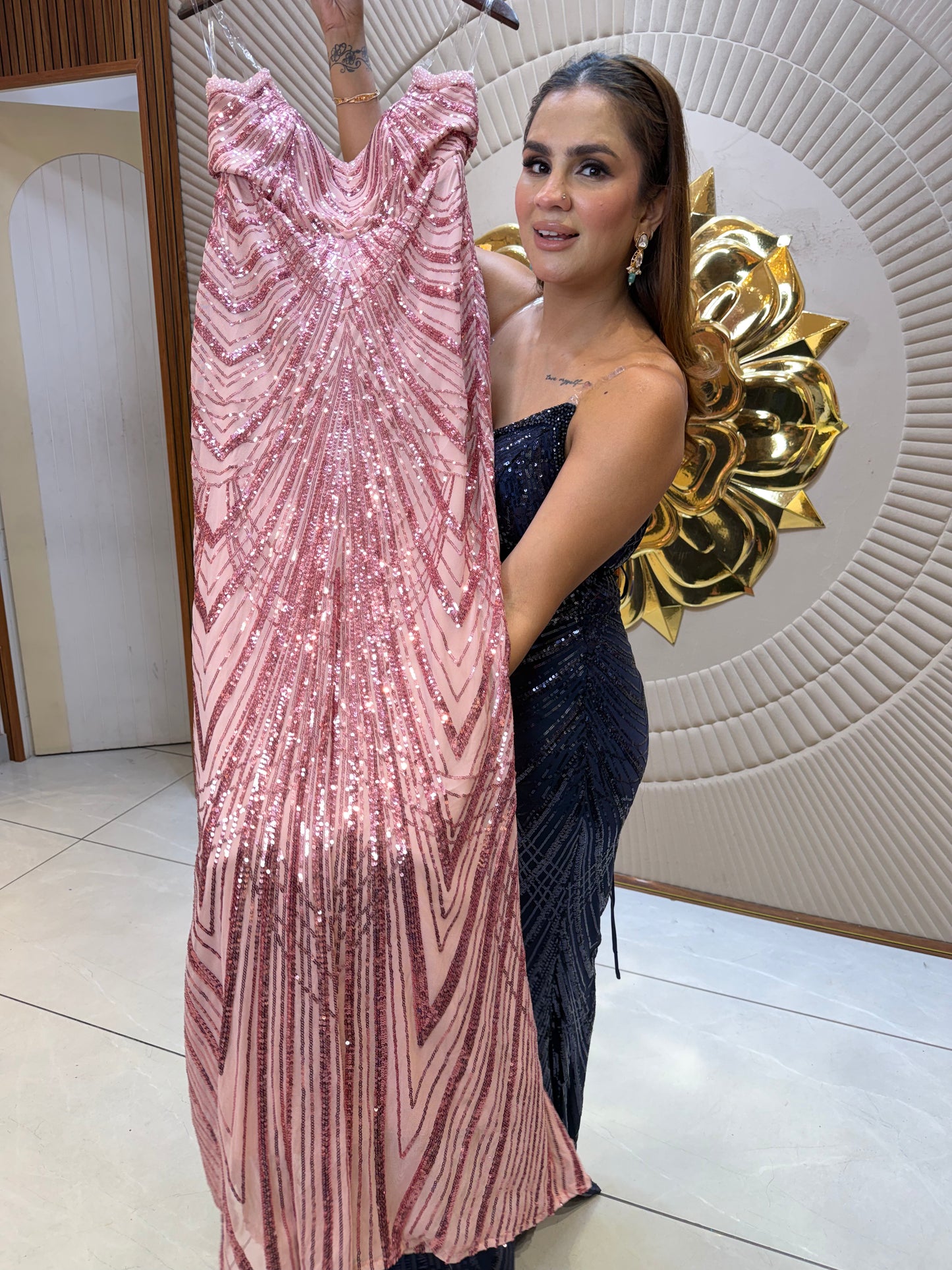 Beautiful elegent partywear dress pc2611