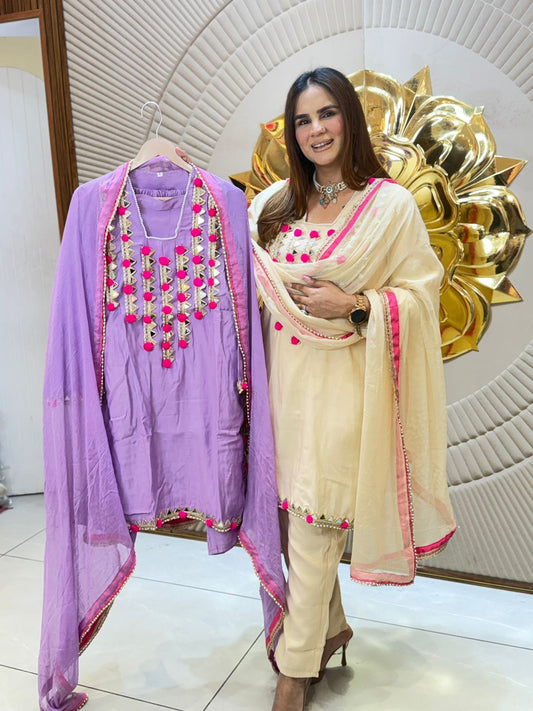 Beautiful elegent partywear suit pc2785