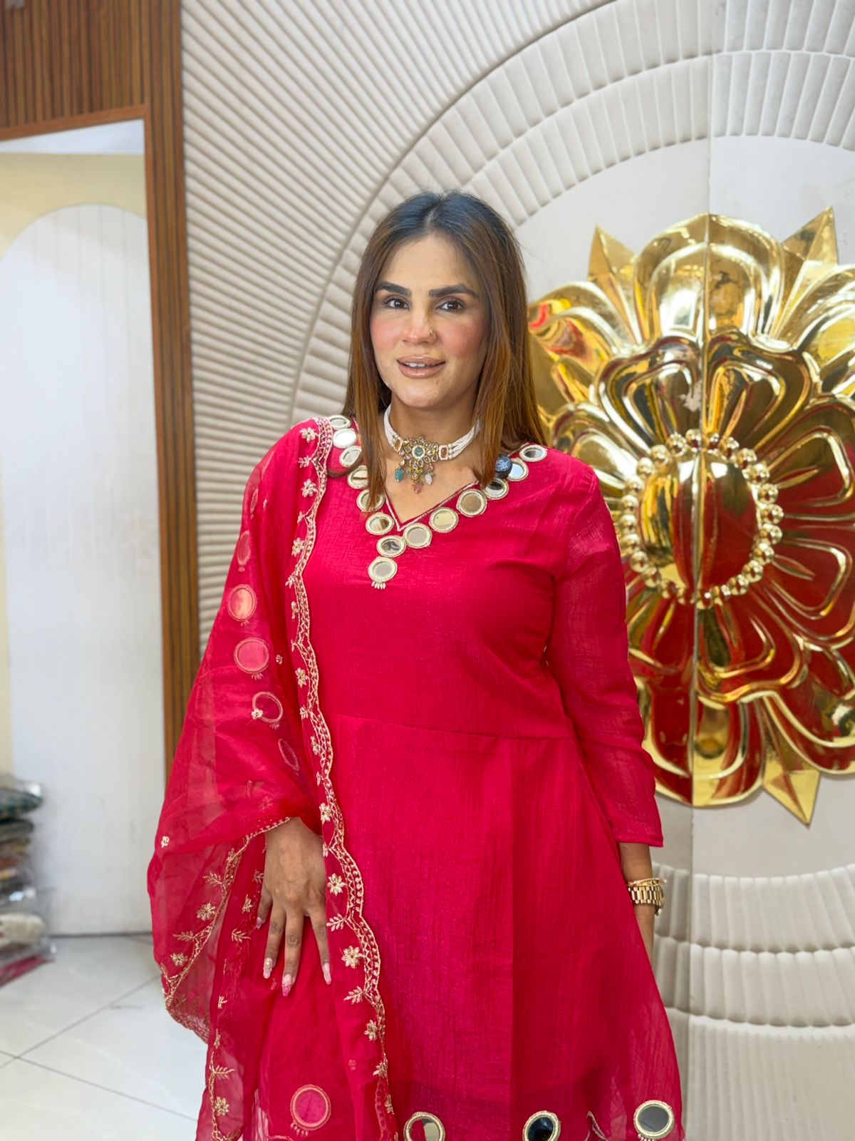 Beautiful elegant partywear suit pc2786