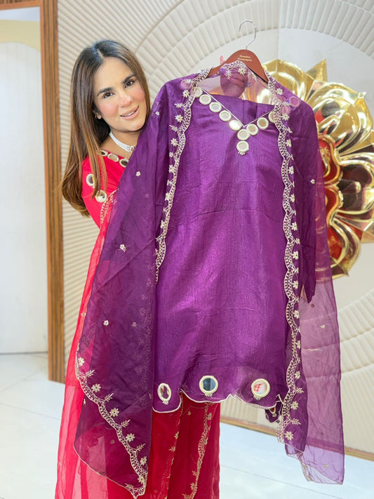 Beautiful elegant partywear suit pc2786