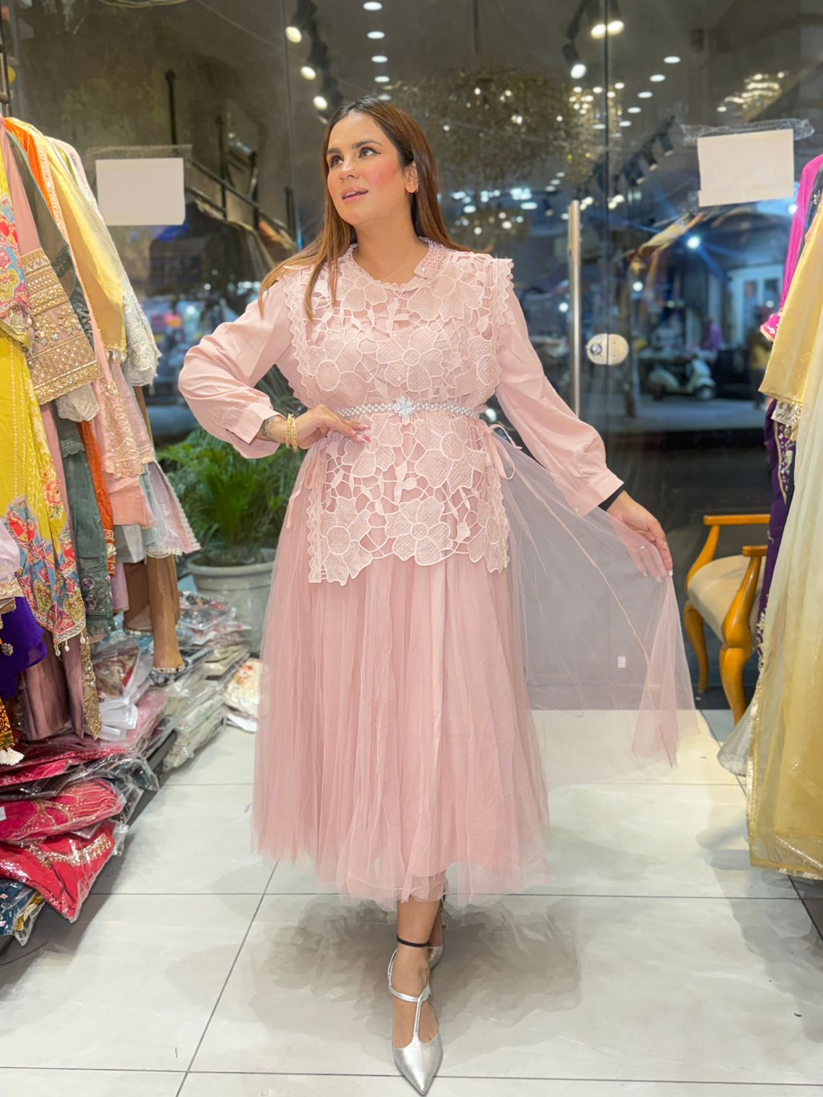 Beautiful elegant party wear dress pc2823