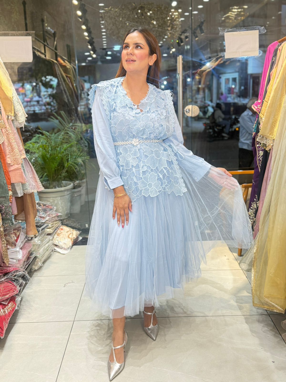 Beautiful elegant party wear dress pc2823