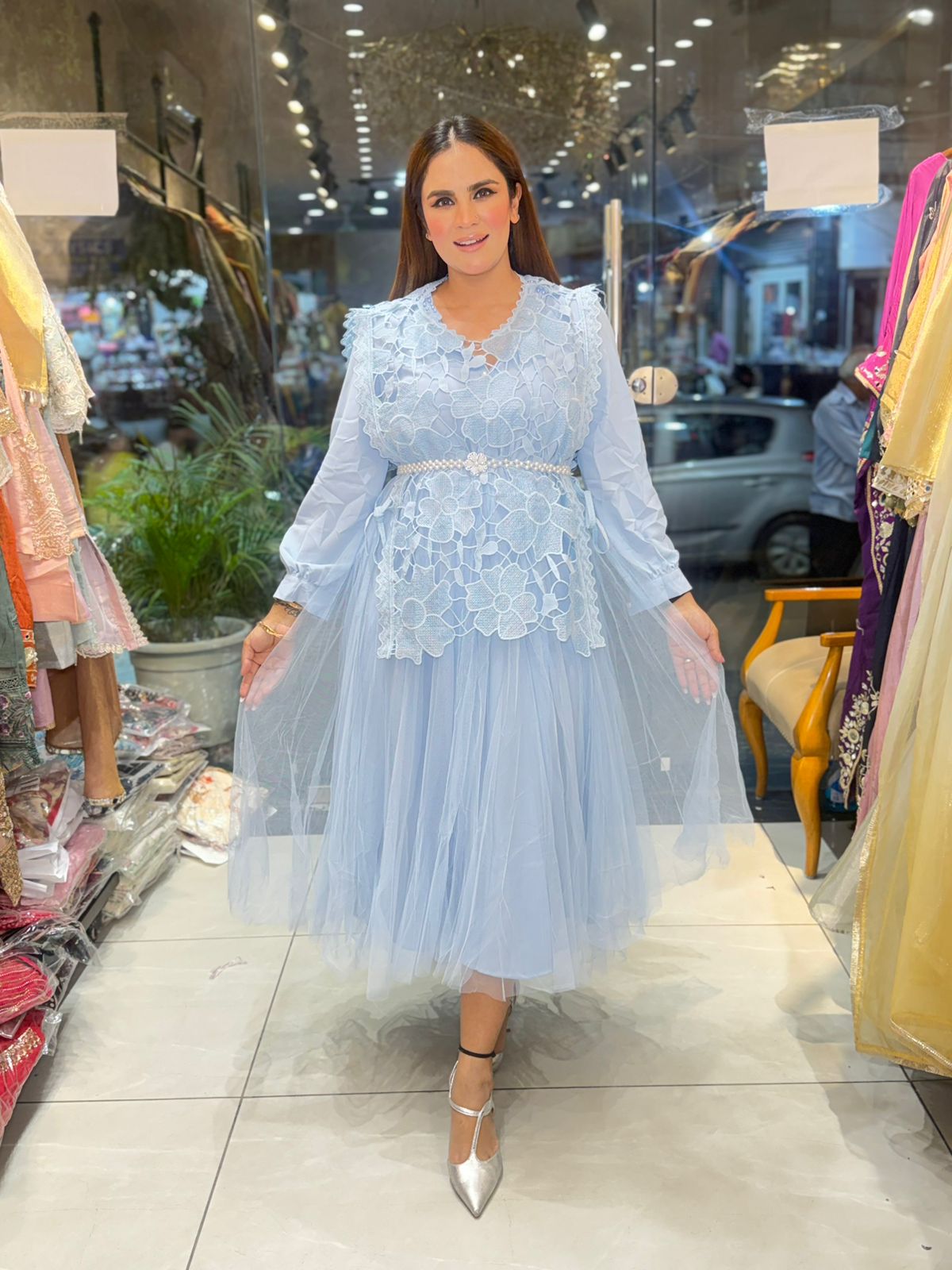 Beautiful elegant party wear dress pc2823