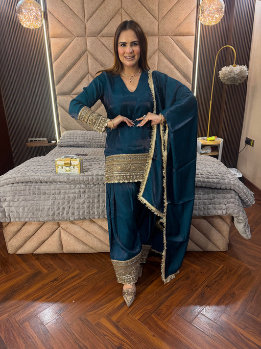 Cotton silk suit pc2654