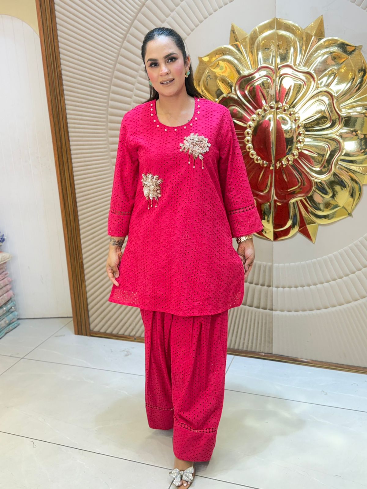 Beutiful elegent partywear cordset pc2918