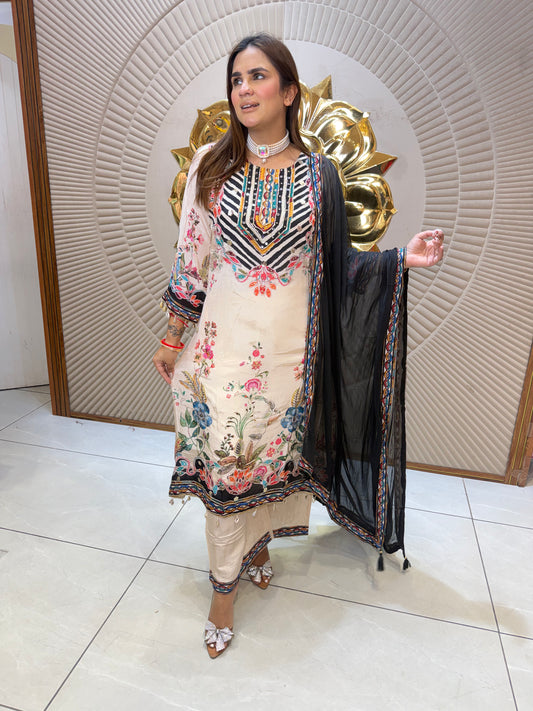 Beautiful elegent suit pc 2686