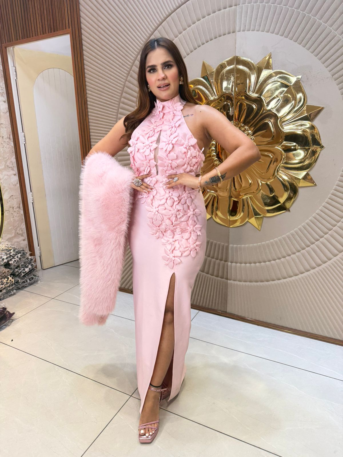 Beautiful elegant party wear dress pc 2652