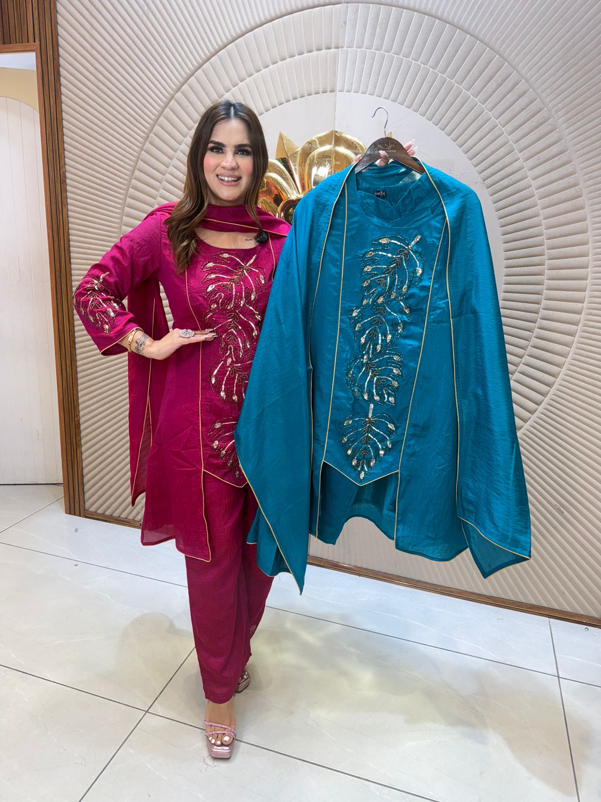 Beautiful elegant party wear suit pc2647