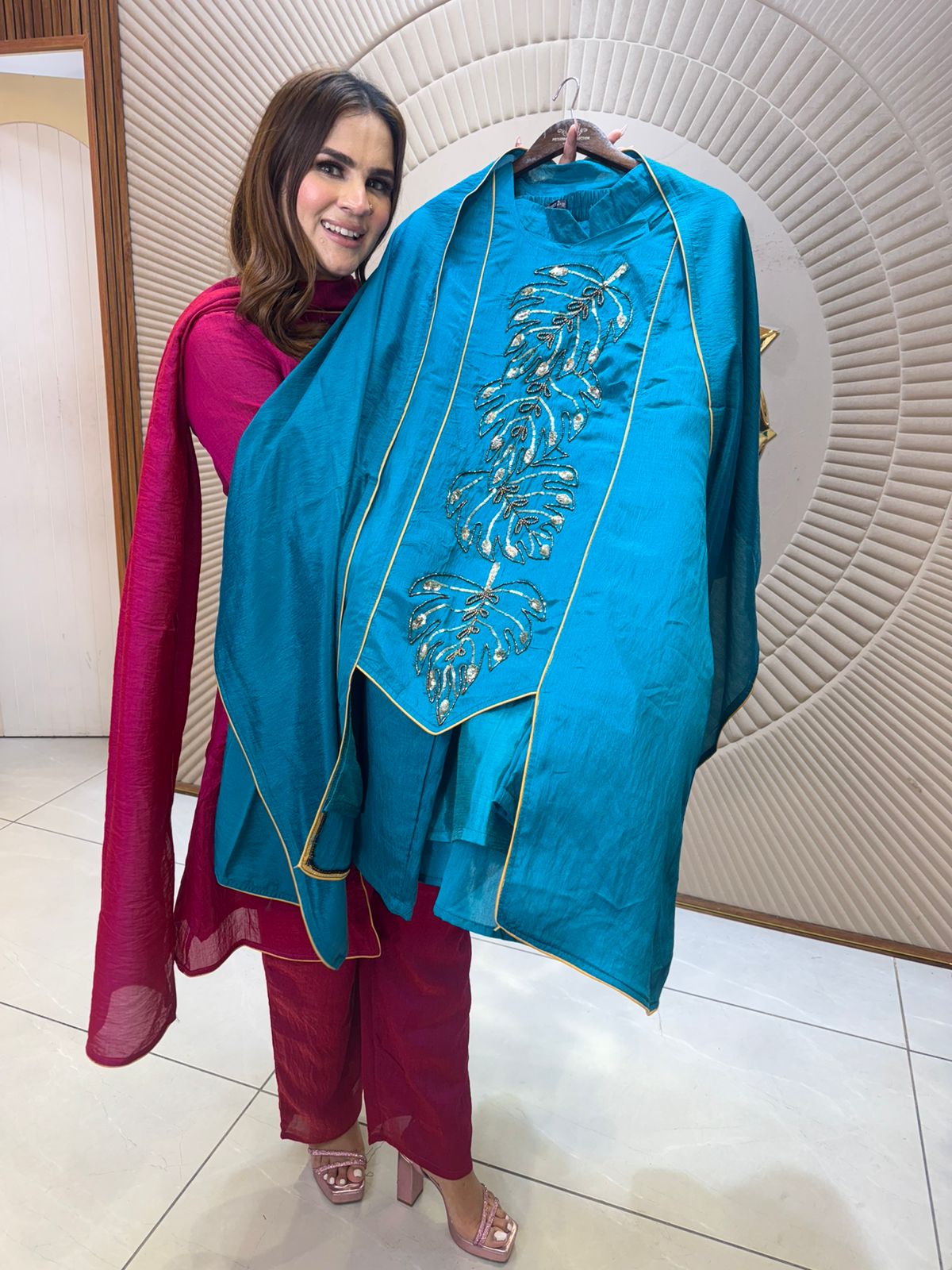 Beautiful elegant party wear suit pc2647