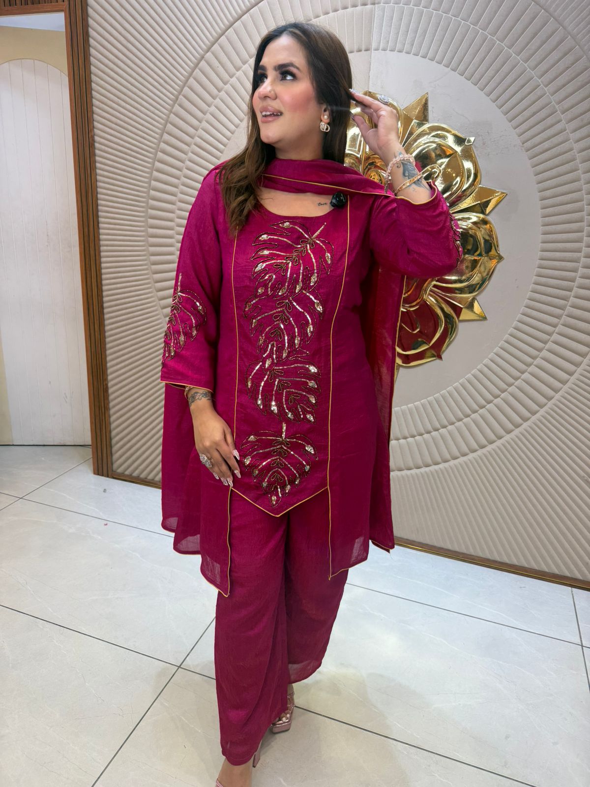 Beautiful elegant party wear suit pc2647