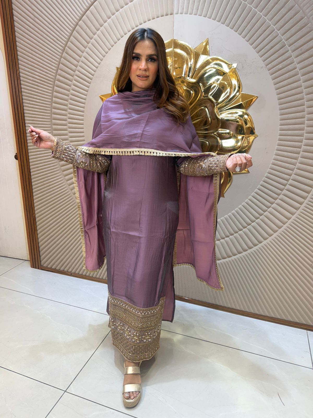 Beautiful elegant party wear suit pc2793