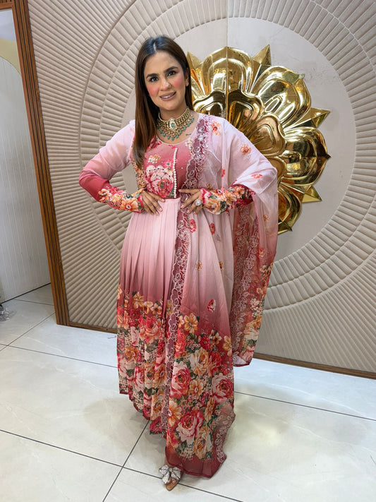 Beautiful elegant party wear suit pc2825