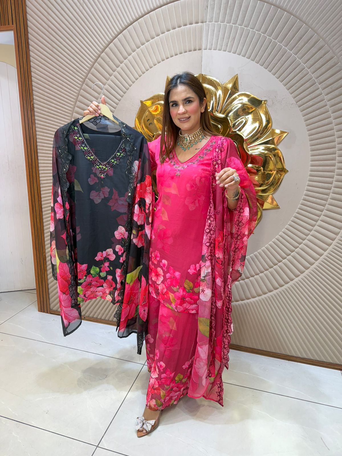 Beautiful elegant partywear suit pc2833