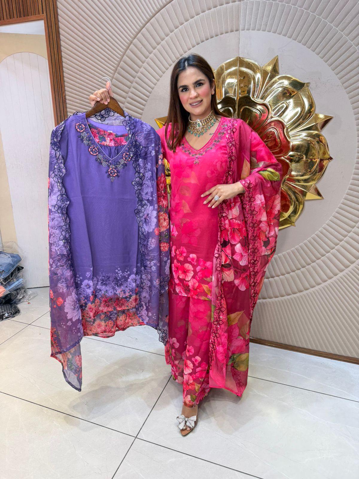 Beautiful elegant partywear suit pc2833