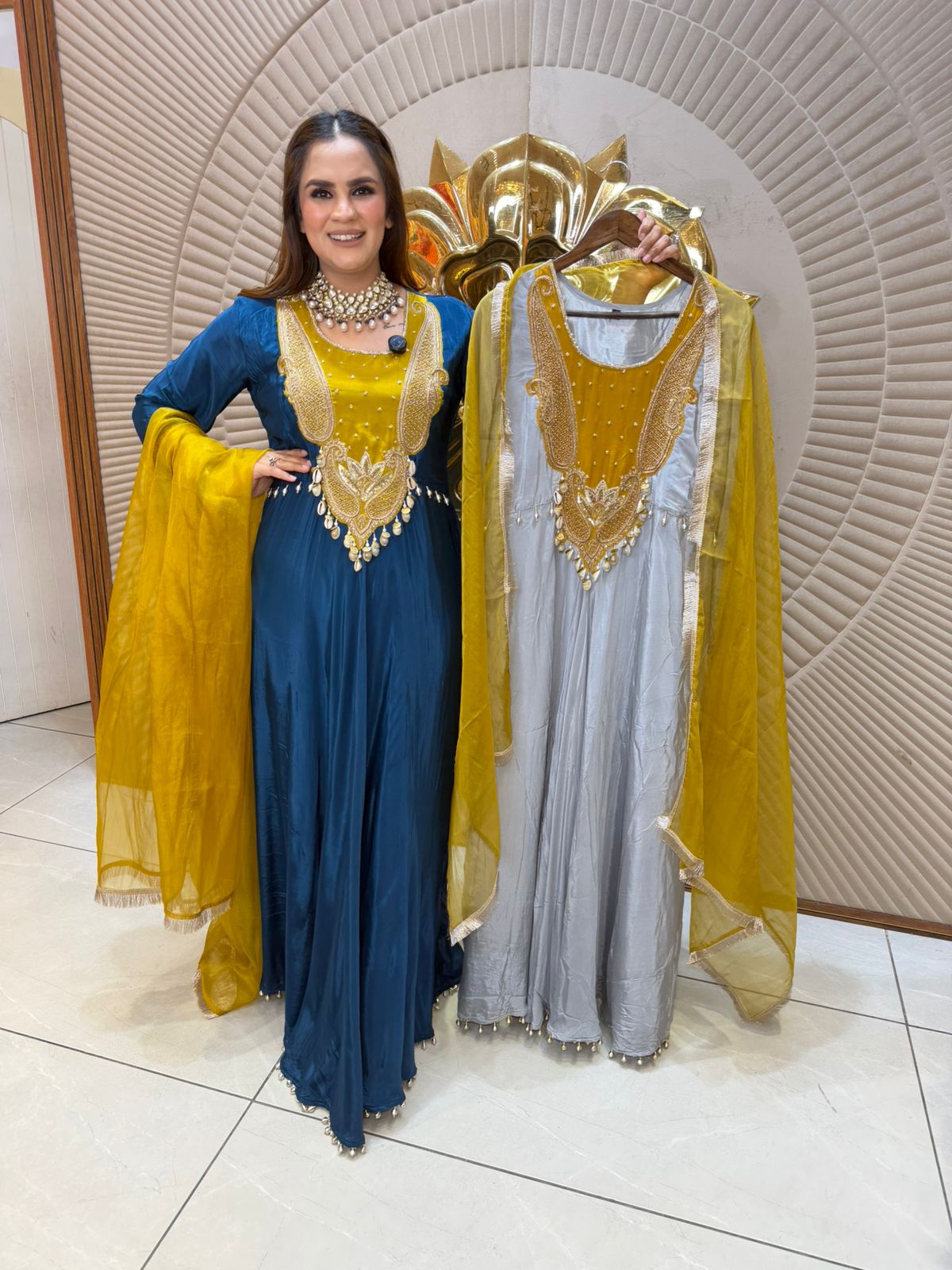 Beautiful elegant party wear suit pc2847