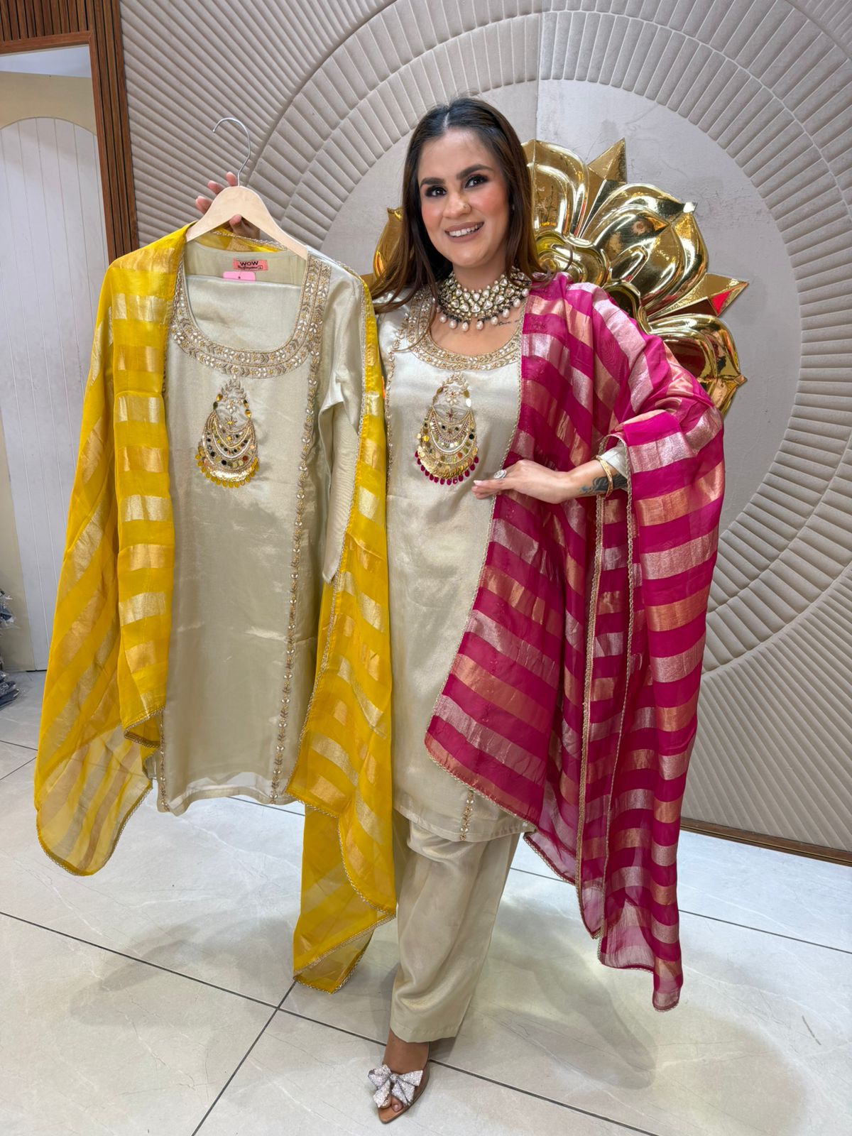 Beautiful elegant partywear suit pc2852