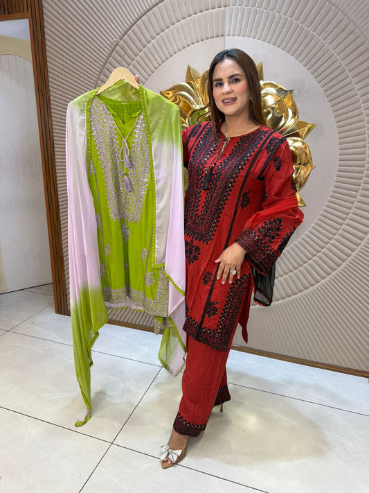 Beautiful elegant suit pc 2857