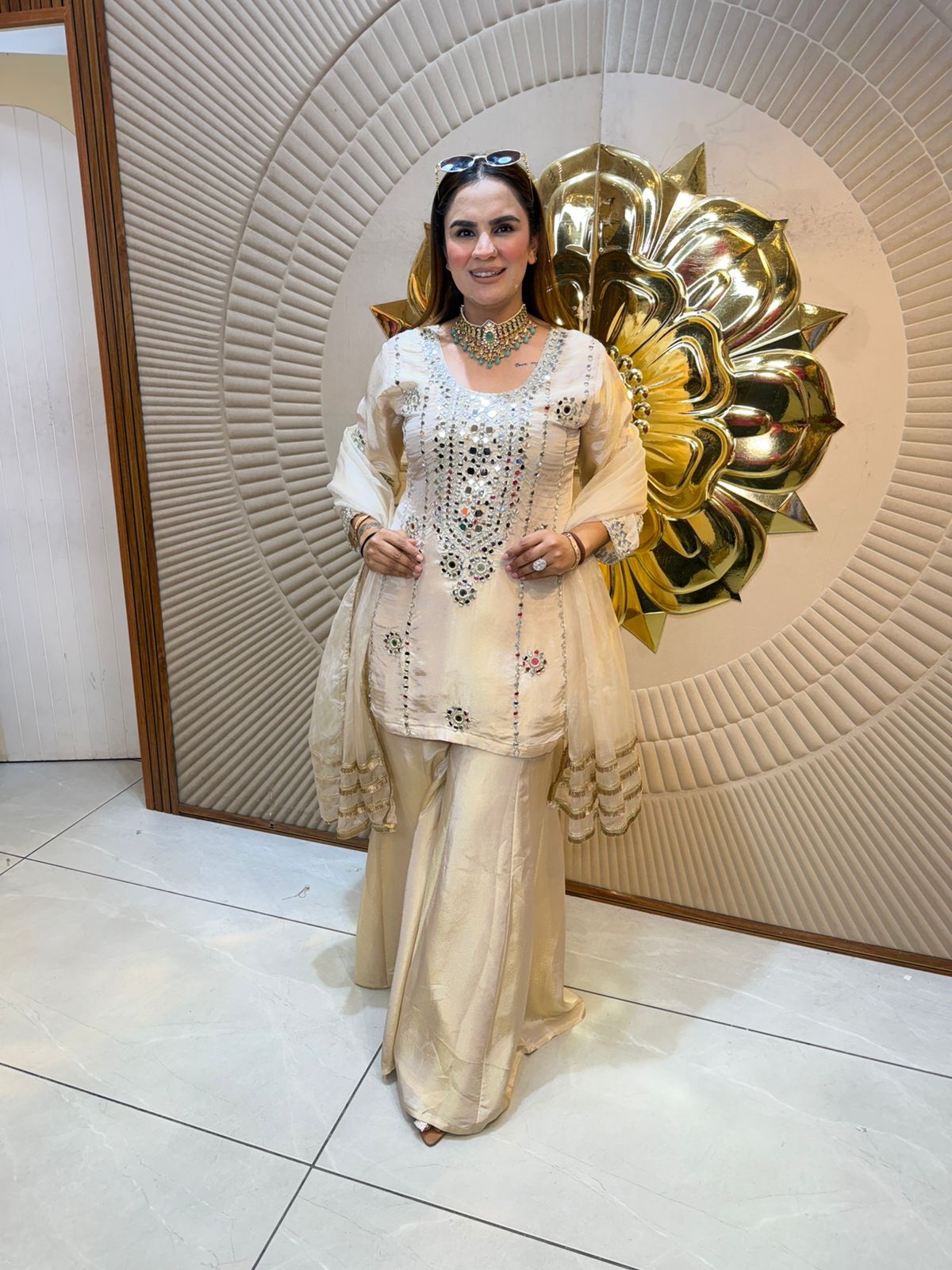 Beautiful elegant party wear suit pc2596