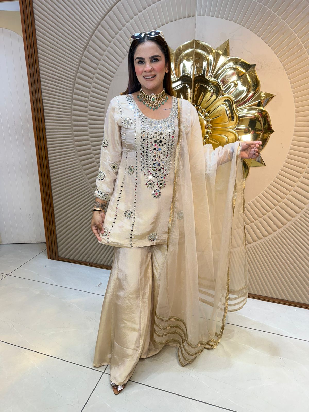 Beautiful elegant party wear suit pc2596