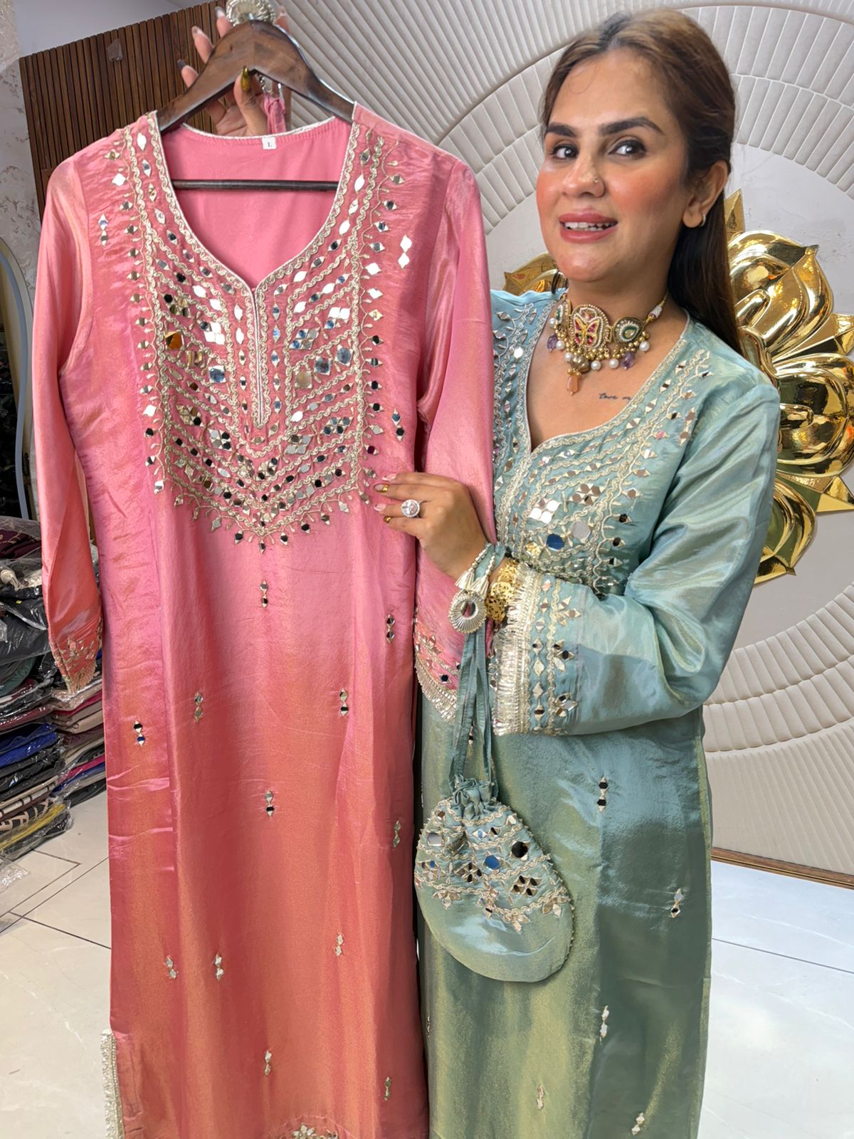 Beautiful elegent kaftan pc2443