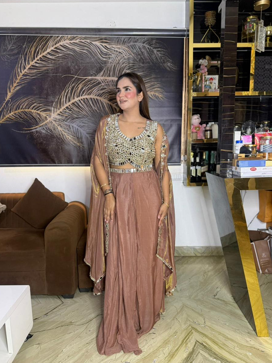 Beautiful elegant party wear dress pc2682