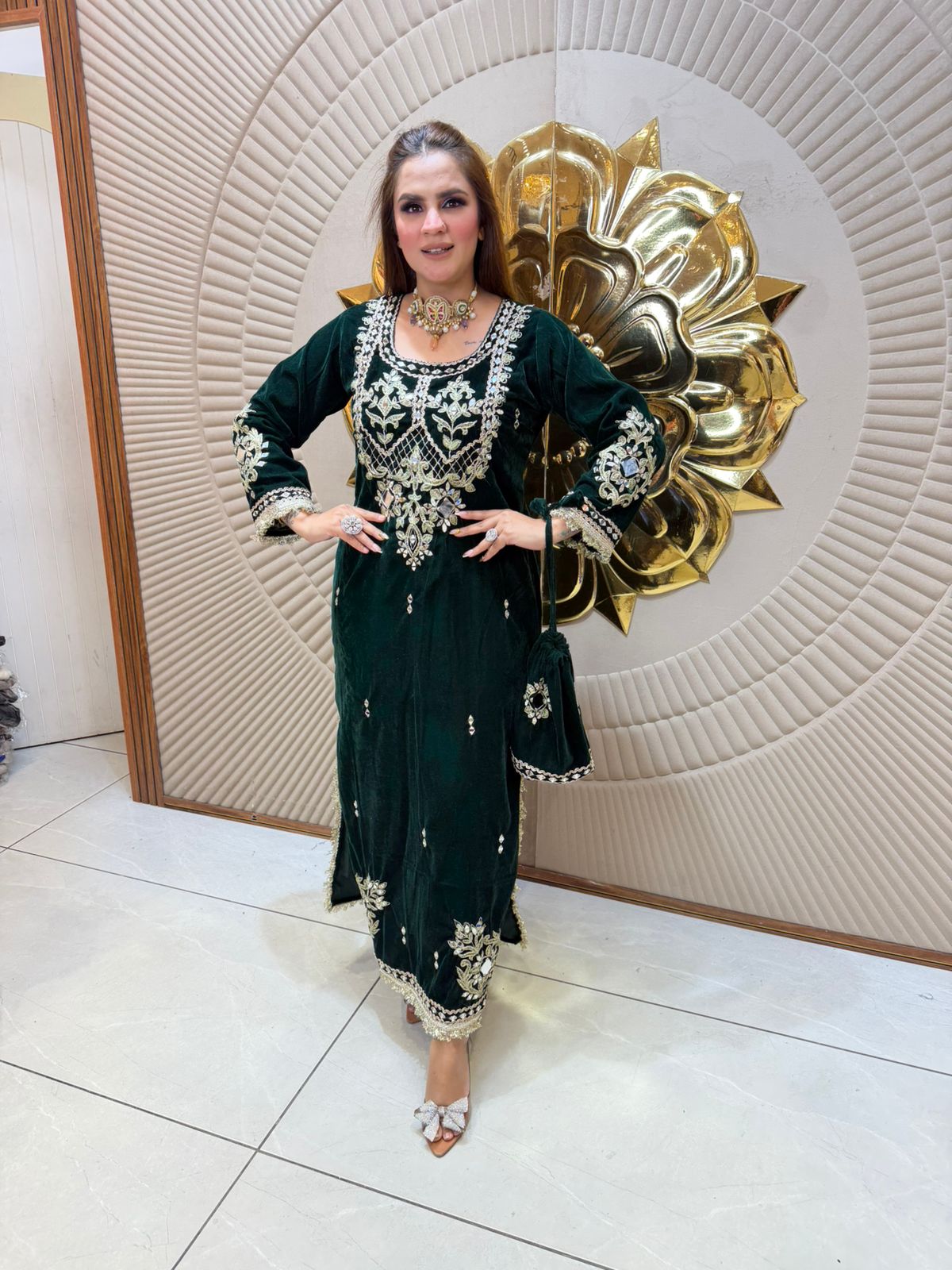 Beautiful elegant one piece dress pc2491