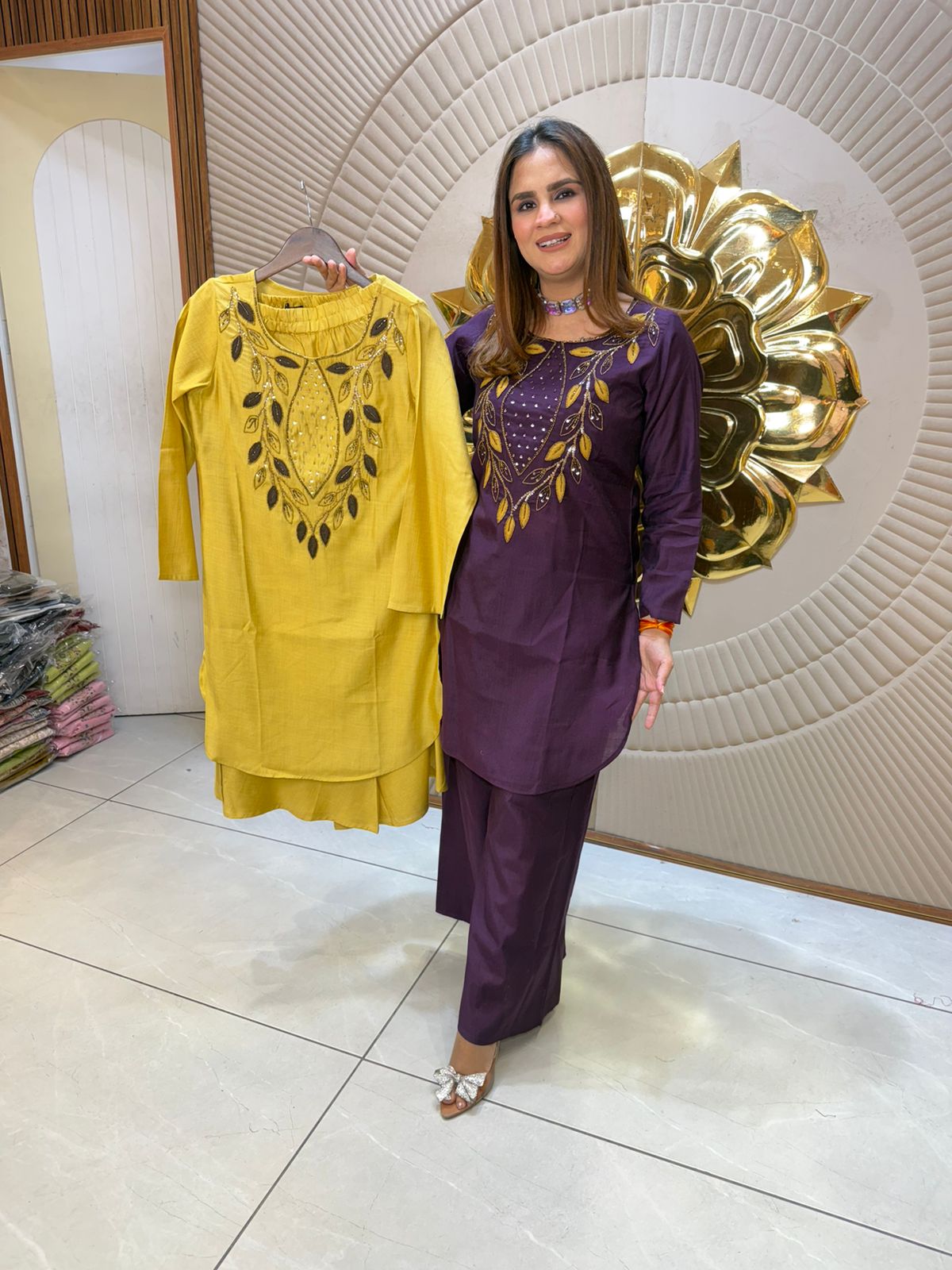 Beautiful elegant cord set pc2685