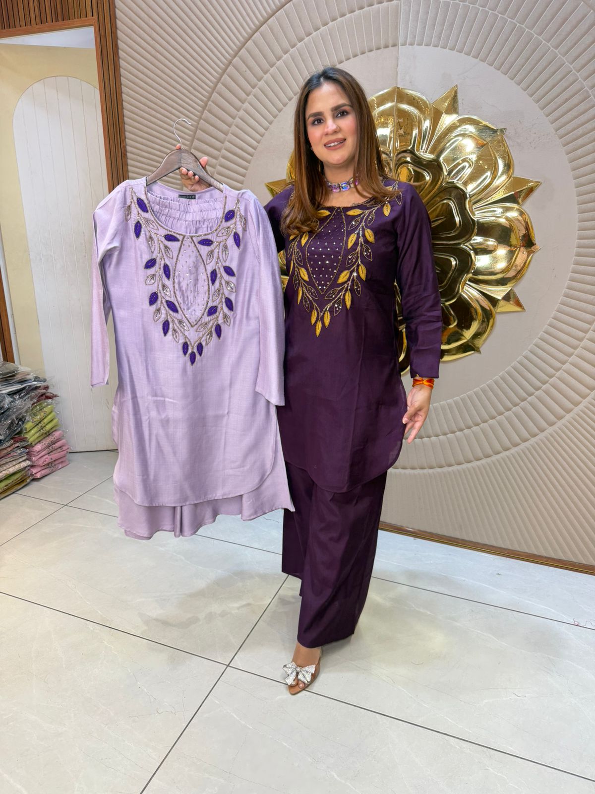 Beautiful elegant cord set pc2685