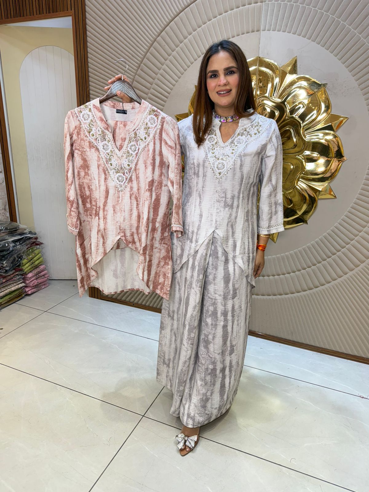 Beautiful elegant skirt top pc2686