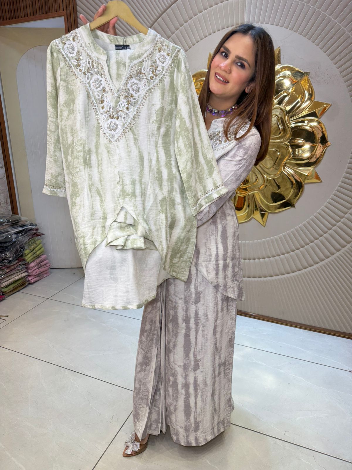 Beautiful elegant skirt top pc2686